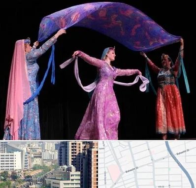 کلاس رقص ایرانی در خیابان بهشتی