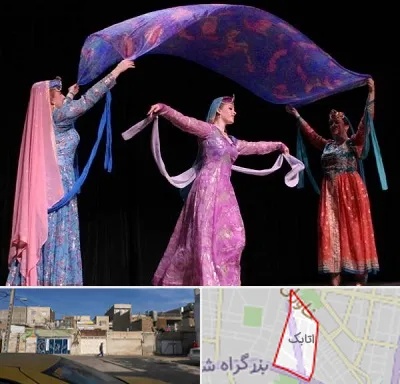کلاس رقص ایرانی در اتابک