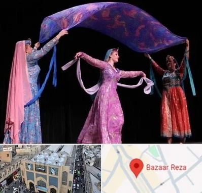 کلاس رقص ایرانی در بازار رضا مشهد