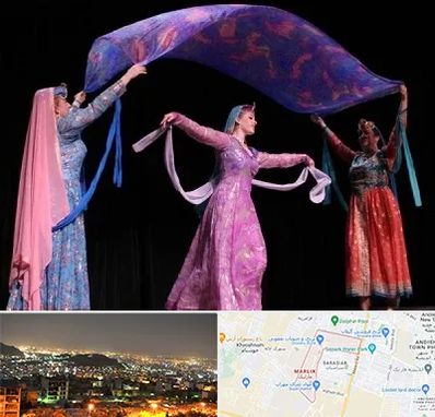 کلاس رقص ایرانی در مارلیک کرج