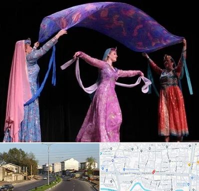 کلاس رقص ایرانی در ضیابری رشت