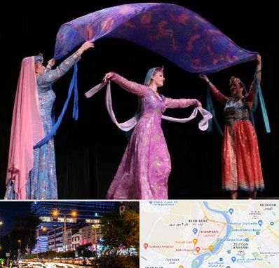 کلاس رقص ایرانی در کیانپارس اهواز