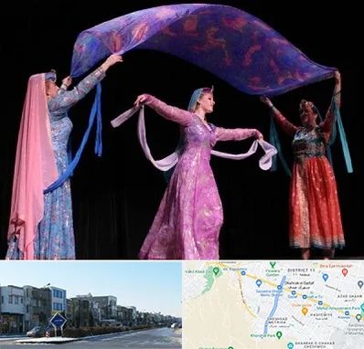 کلاس رقص ایرانی در شریعتی مشهد