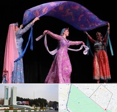 کلاس رقص ایرانی در بلوار فلسیطین مشهد