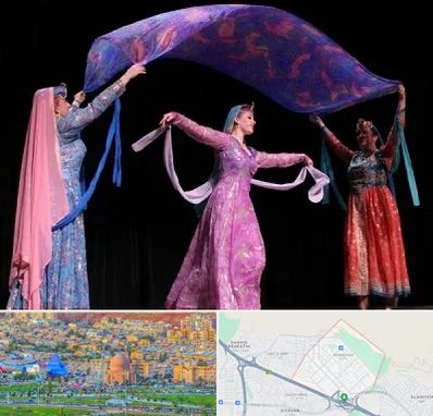 کلاس رقص ایرانی در رشدیه تبریز