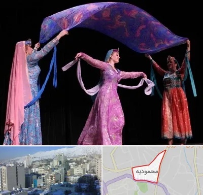 کلاس رقص ایرانی در محمودیه