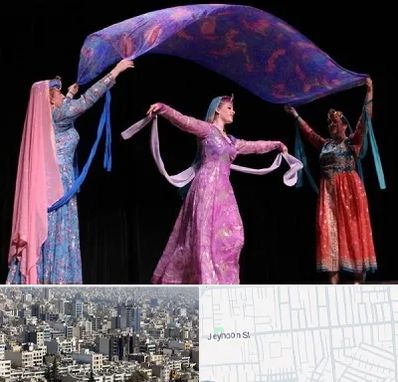 کلاس رقص ایرانی در جیحون