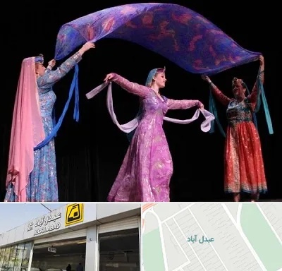کلاس رقص ایرانی در عبدل آباد