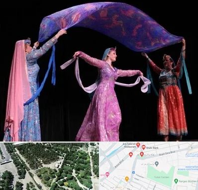 کلاس رقص ایرانی در سالاریه قم