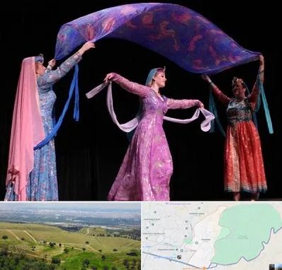 کلاس رقص ایرانی در سوهانک