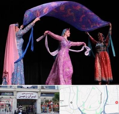 کلاس رقص ایرانی در ایران زمین