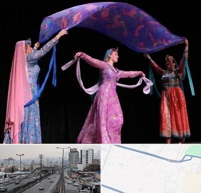 کلاس رقص ایرانی در بلوار ارتش