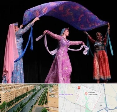 کلاس رقص ایرانی در فاز سه اندیشه