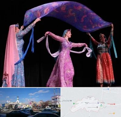 کلاس رقص ایرانی در ماهدشت کرج