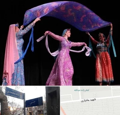 کلاس رقص ایرانی در سی متری جی
