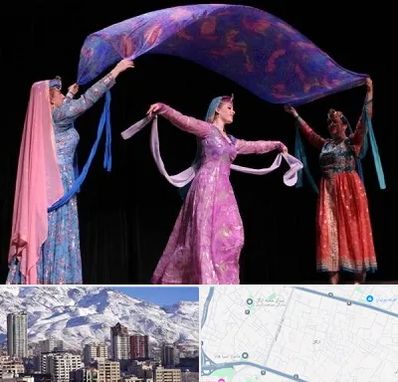 کلاس رقص ایرانی در ازگل