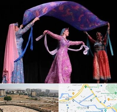کلاس رقص ایرانی در کوی وحدت شیراز
