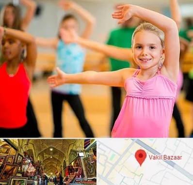 کلاس رقص زومبا در بازار وکیل شیراز