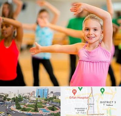 کلاس رقص زومبا در ونک 