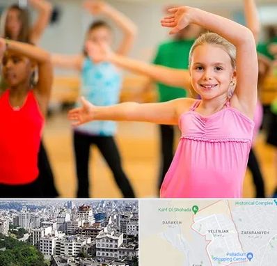 کلاس رقص زومبا در ولنجک 