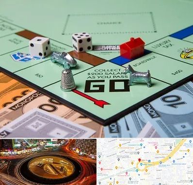 فروشگاه بردگیم در میدان ولیعصر 