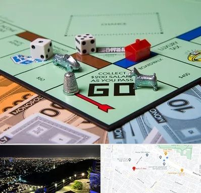 فروشگاه بردگیم در هفت تیر مشهد