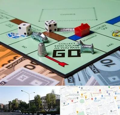 فروشگاه بردگیم در میدان کاج 