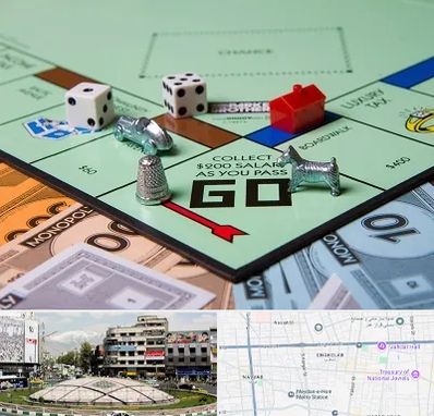 فروشگاه بردگیم در مرکز تهران