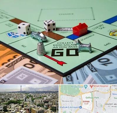 فروشگاه بردگیم در گیشا 