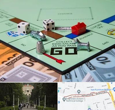 فروشگاه بردگیم در بلوار معلم رشت 