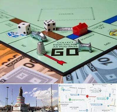 فروشگاه بردگیم در کارگر جنوبی 