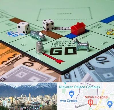 فروشگاه بردگیم در آجودانیه 