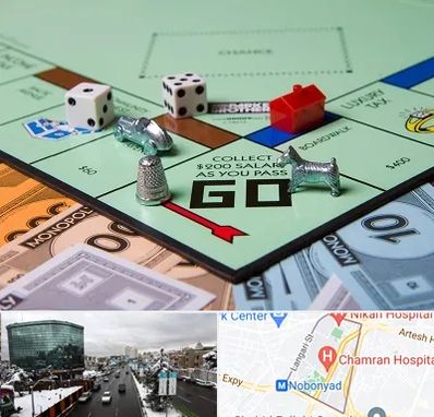 فروشگاه بردگیم در اقدسیه 