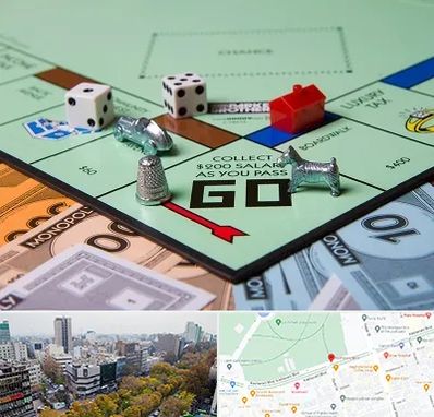 فروشگاه بردگیم در بلوار کشاورز 