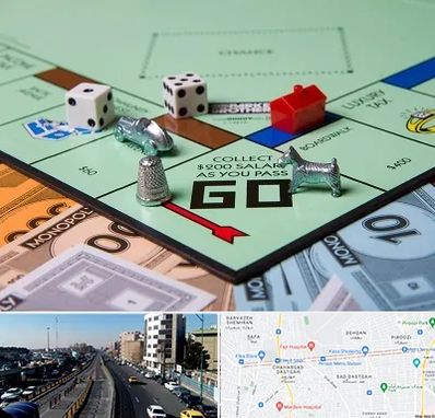 فروشگاه بردگیم در پیروزی 