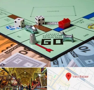 فروشگاه بردگیم در بازار وکیل شیراز