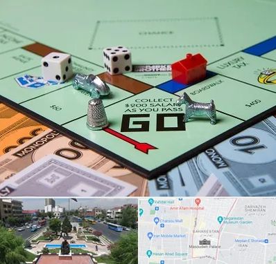 فروشگاه بردگیم در بهارستان 