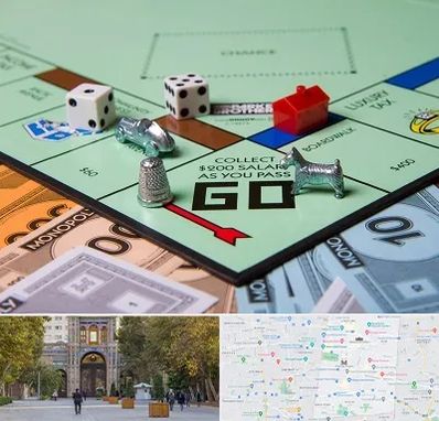 فروشگاه بردگیم در منطقه 12 تهران 