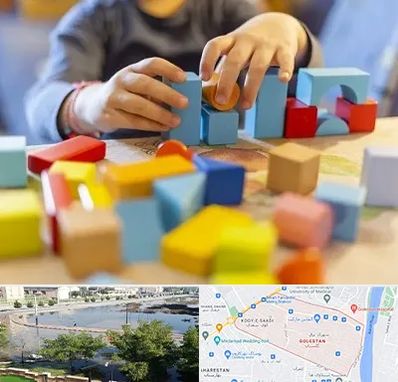 اسباب بازی فکری در گلستان اهواز