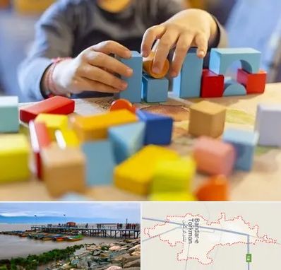 اسباب بازی فکری در بندر ترکمن