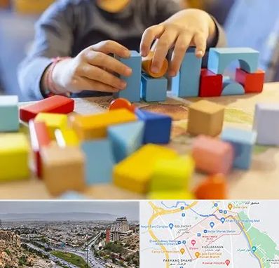 اسباب بازی فکری در معالی آباد شیراز