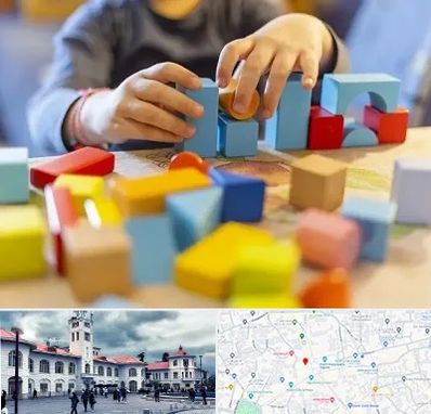 اسباب بازی فکری در میدان شهرداری رشت