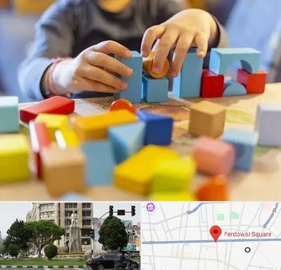 اسباب بازی فکری در میدان فردوسی تهران