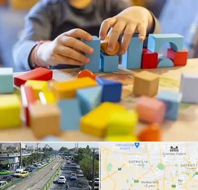 اسباب بازی فکری در جنوب تهران 