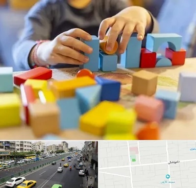اسباب بازی فکری در خیابان دامپزشکی
