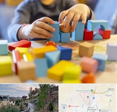 اسباب بازی فکری در باغستان کرج