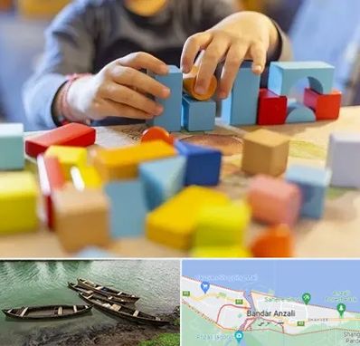 اسباب بازی فکری در بندر انزلی