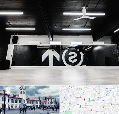 کلاس رقص بانوان در میدان شهرداری رشت