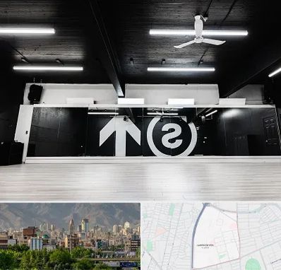 کلاس رقص بانوان در جمشیدیه