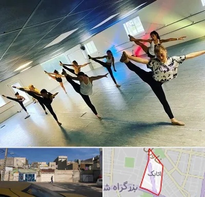 کلاس رقص گروهی در اتابک
